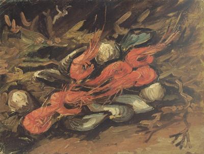 Vincent Van Gogh Still life wtih Mussels and Shrimps (nn04) China oil painting art